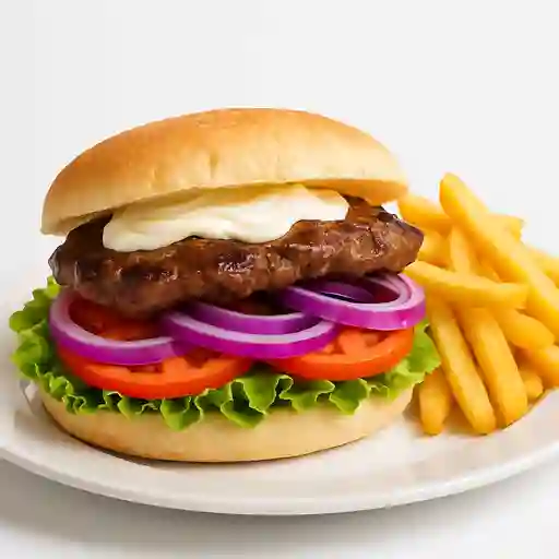 Churrasco Criolla+Papas Fritas