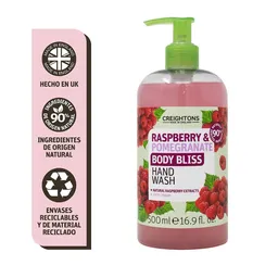 Creightons Body Bliss Jabón Líquido Raspberry 500ml