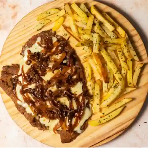 Fugazzeta Carne Al Plato