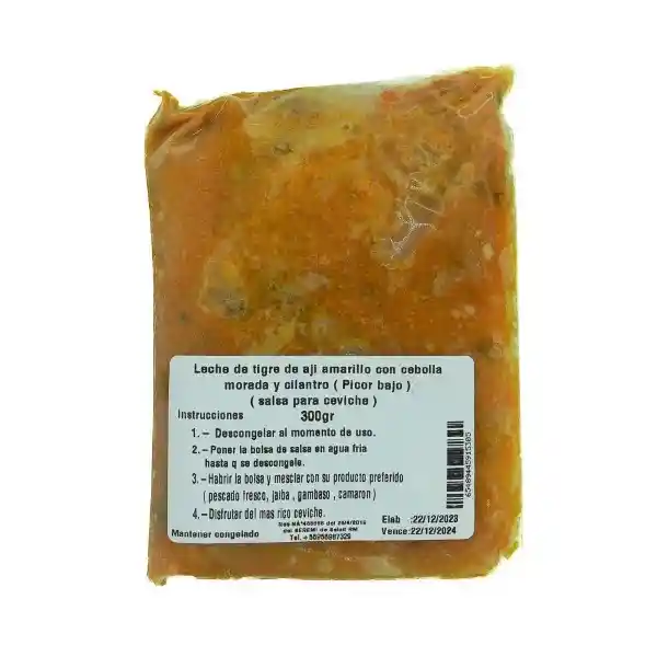 Leche de Tigre de Ají Amarillo