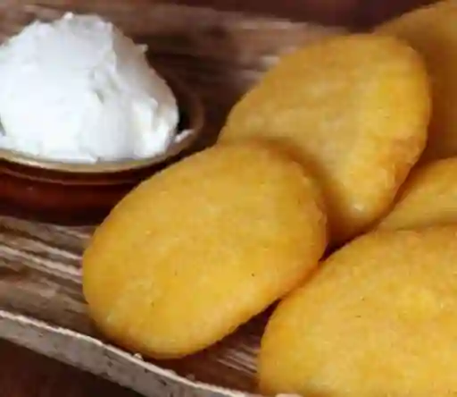 Servicio de Arepitas con Nata