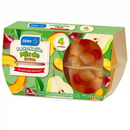 Líder Pack Cups Mix Fruta