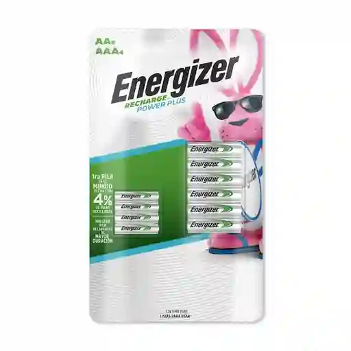 Energizer 6 Pilas Recargables AA + 4 Pilas AAA