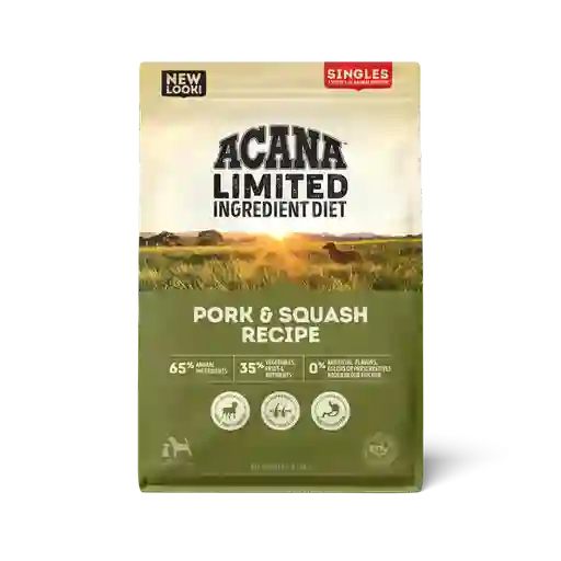 Acana Alimento Para Perro Receta de Cerdo y Calabaza