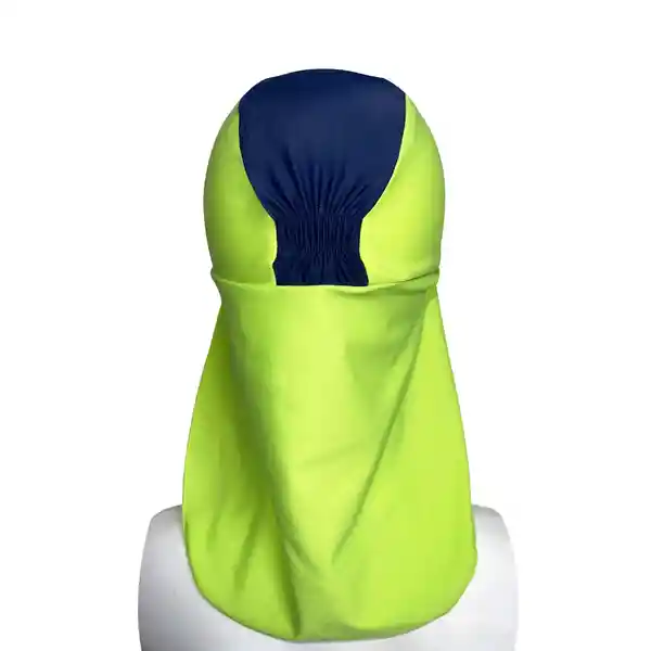 Gorro Verde Protección Solar Niños Tamaño Único Samia