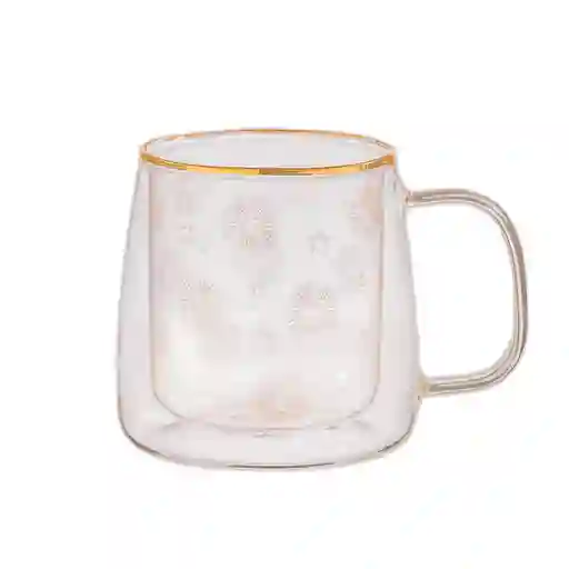 Taza Doble Vidrio Shiny Stars Adagio Teas