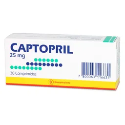 Captopril (25 mg)