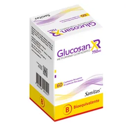 Glucosan Xr Comprimidos Recubiertos (750 mg)