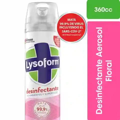 2 x Deo Desinf Lysoform 360 Cc Frutal