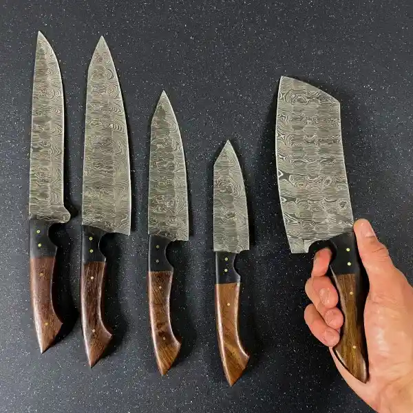 Set Cuchillo Damasco Huerquehue