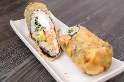 Handroll salmón panko