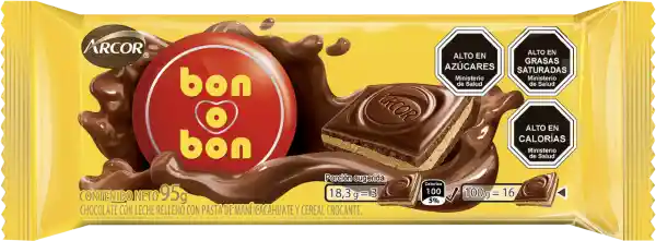 Bon o Bon Chocolate Tableta Leche
