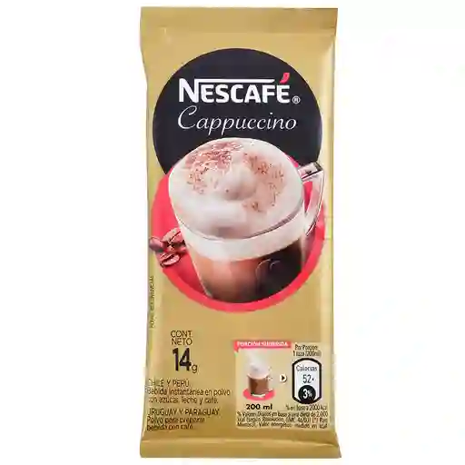 Nescafé Café Cappuccino Instantáneo