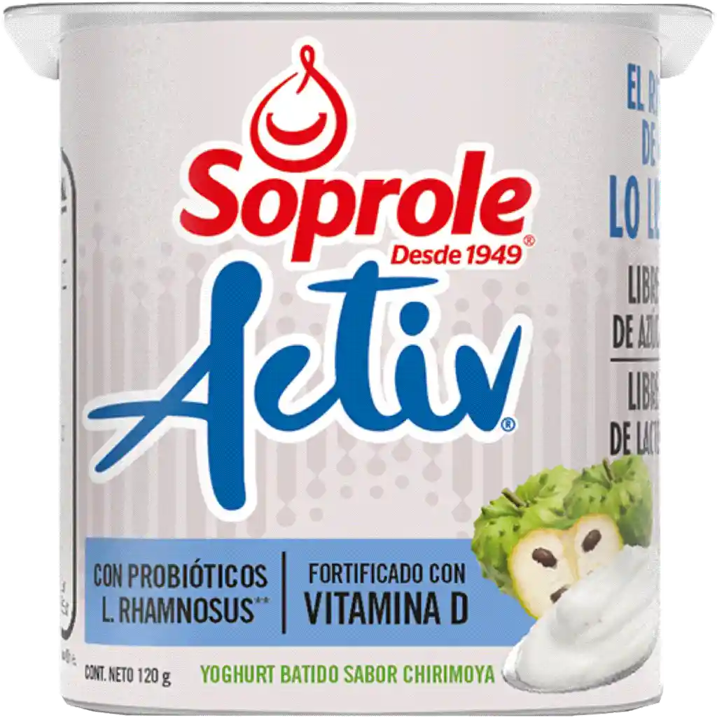 Soprole Yoghurt Activ Sabor a Chirimoya