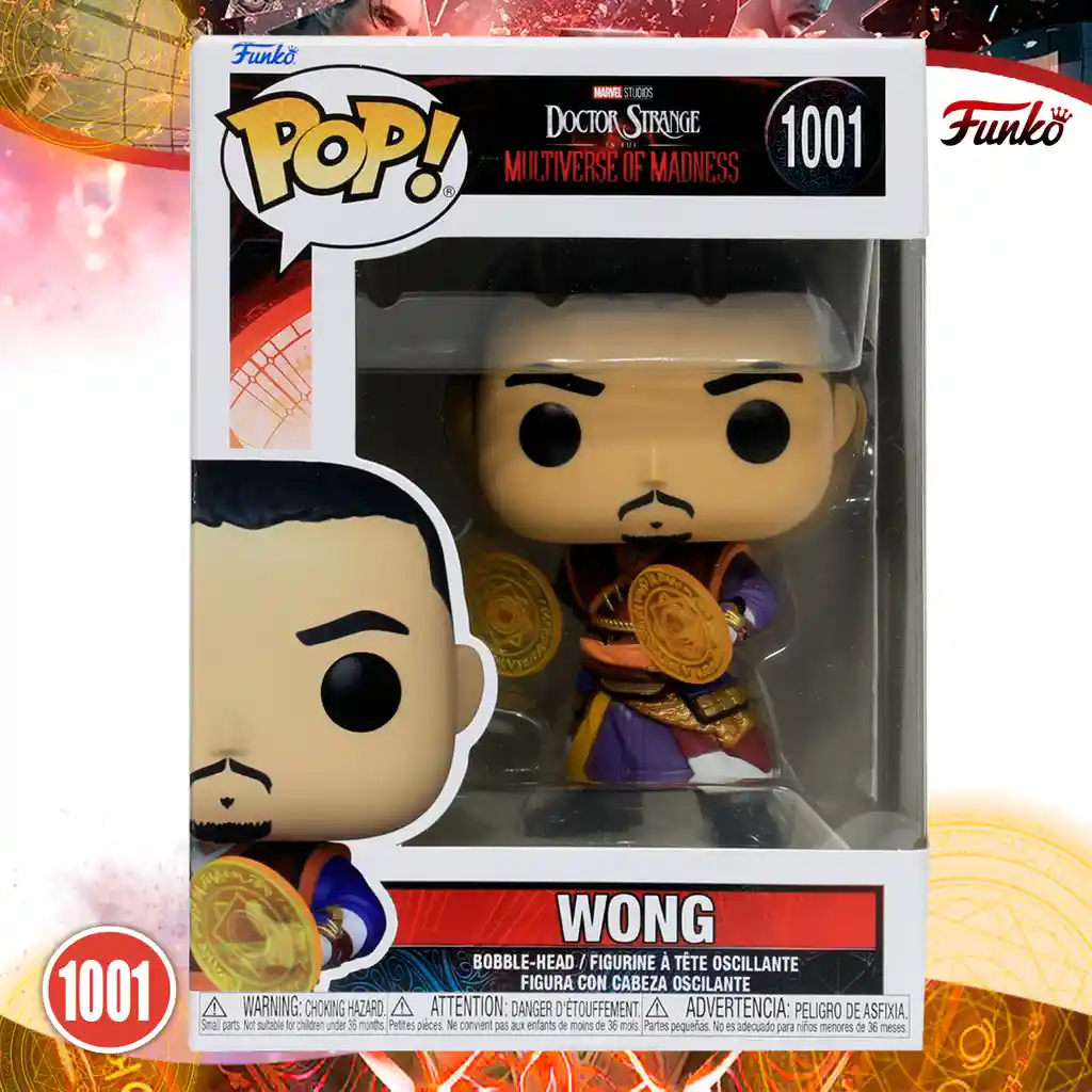 Funko Pop Figura Coleccionable Doctor Strange Multiverse 1001