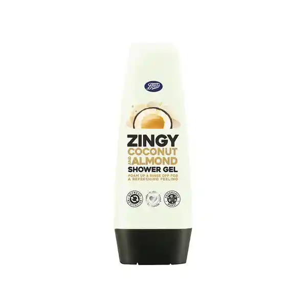 Zingy Gel de Ducha Boots Coconut & Almond