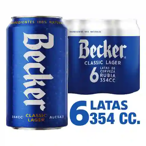 Becker Cerveza Lager 