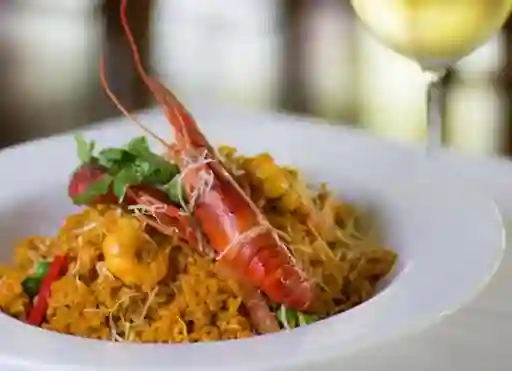 Risotto de Salmón con Champiñones