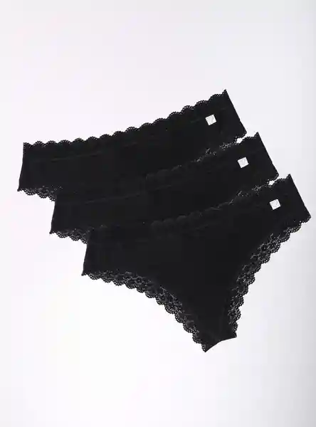 Index Pack Bikini Ttem Negro XL CLZP324-605