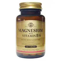  SOLGAR Suplemento Dietario Magnesium + Vitamin B6 