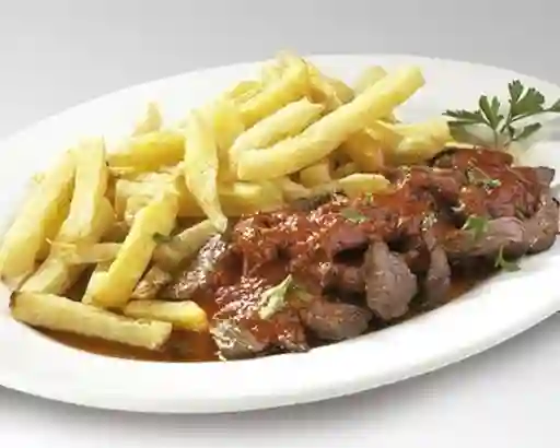 Spezzatino Piccola C/papas Fritas