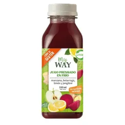 My Way Jugo fh Manzana Betarranga Limónn Jengibre