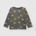 Polera Tigres de Bebé Niño Cemento Talla 9M Colloky