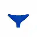 Bikini Calzón Tanga Costura Invisible Azul Talla XL Samia