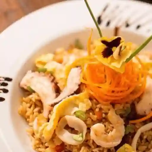 Arroz Chaufa de Mariscos