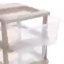 Cajonera Plástica 4 Cajones 44 x 33.5 x 76.5 cm Casaideas