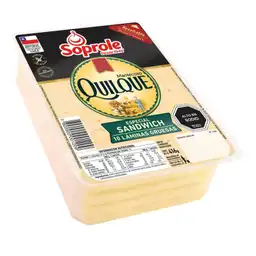 Soprole Queso Mantecoso Quilque Laminado