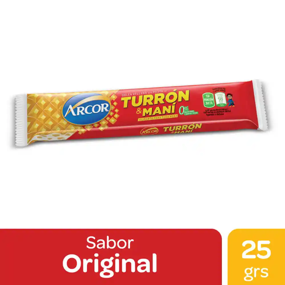 Turrón Galleta & Mani