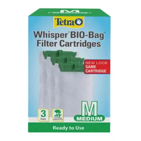 Tetra Cartucho de Filtro Para Acuario Whisper Bio-Bag