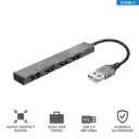 Trust HUB Mini Concentrador USB 4 Puertos