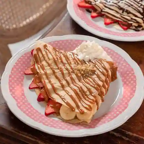 Crepe Dulce de Leche y Fruta