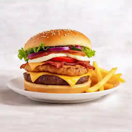 Hamburguesa Mixta