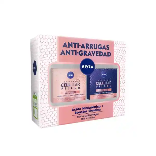 Nivea Pack Hyaluron Cellular Filler + Noche