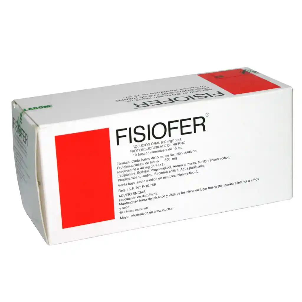 Fisiofer: Principio Activo: Proteinsuccinilato Ferrico