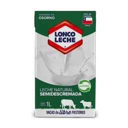 Loncoleche Leche Líquida Natural Semidescremada