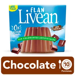 Livean Flan Chocolate