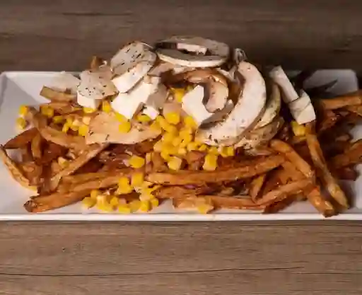 Chorrillana Fritos Vegana Monster