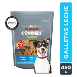 Cannes Galletas para Perros Sabor Leche