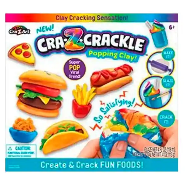 Crazart Juego Create & Crack Fun Foods - 25092