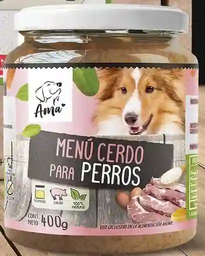 Alimento Para Perro de Cerdo Menú