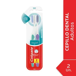 Cepillo Dental Colgate Slim Soft Suave 2 Und