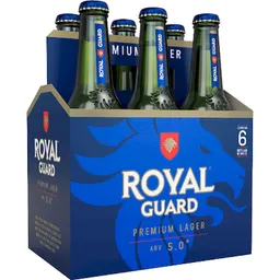 Royal Guard Cerveza En Botella X 6 Unidades
