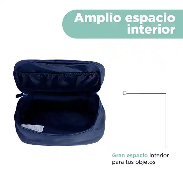 Organizador de Viaje P/Ropa Interior Azul Marino Minigo 2 Miniso