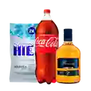 Mistral Pisco + Coca-Cola Gaseosa + Hielo