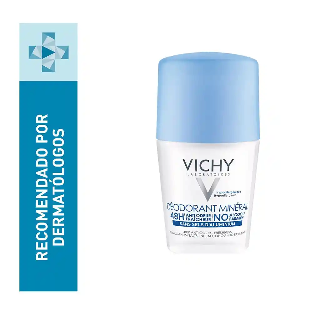 Vichy Desodorante Mineral Sin Sales De Aluminio