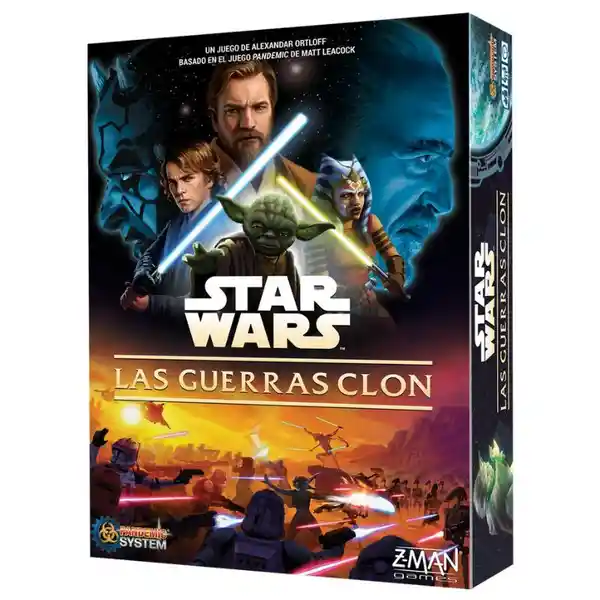 Star Wars Juego de Mesa Las Guerras Clon